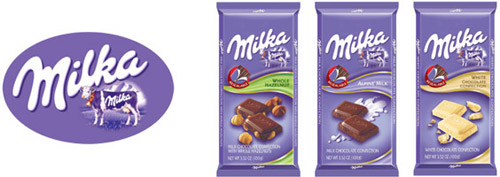 Milka Chocolate Bars